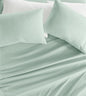 Linen Market Double-Brushed Microfiber Full Sheet Set 4 Piece – Oeko-TEX Certified Ultra Soft & Wrinkle-Free - 16" Deep Pocket Sheets - Easy Care Full Size - Mint