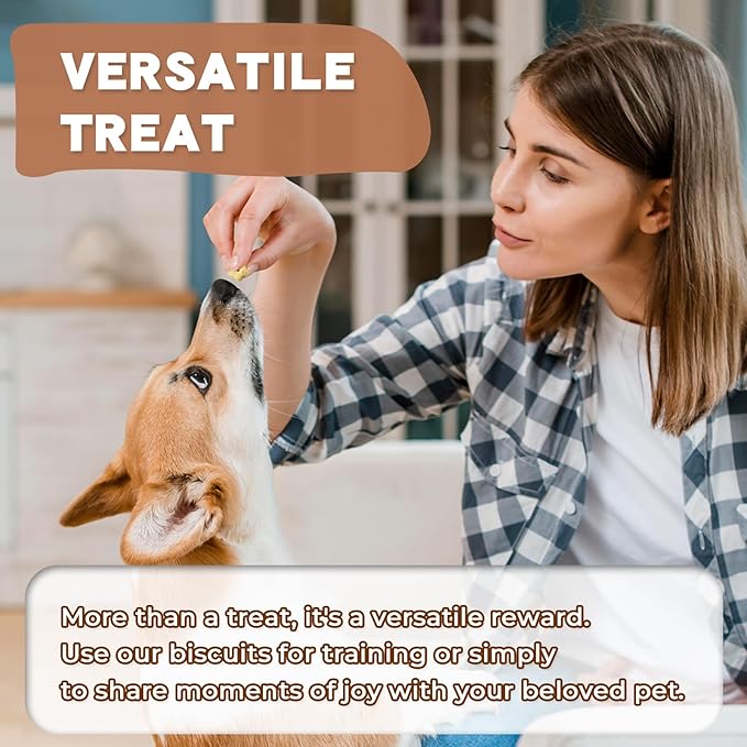 Freeze Dried Quail Egg Yolk & Cranberry Cube Cat & Dog Treats Biscuits, Dehydrated Healthy Tasty Snack for Training 2.5 Ounce-Mewly Pet