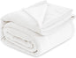 Bedsure GentleSoft Fleece Blankets King Size White - Bed Blanket Soft Lightweight Plush Cozy Fuzzy Luxury Microfiber, 108x90 inches