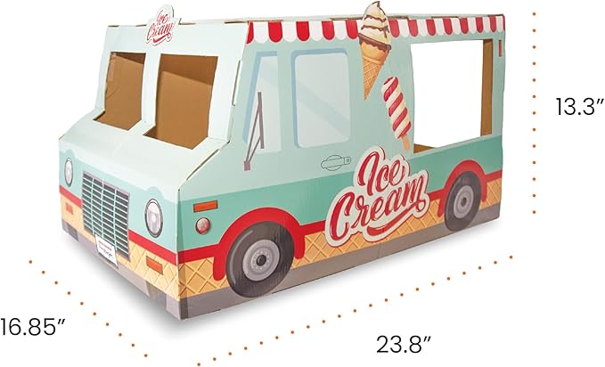 Catstages Kitty Cat Play Condo Ice Cream Truck-Mewly Pet