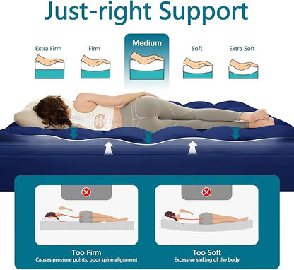 CHOKIT Full Mattress Topper, Extra Thick Pillow Top Mattress Pad for Back Pain Relief, Cooling Bed Topper Mattress Cover with 8-21 Inch Deep Pocket