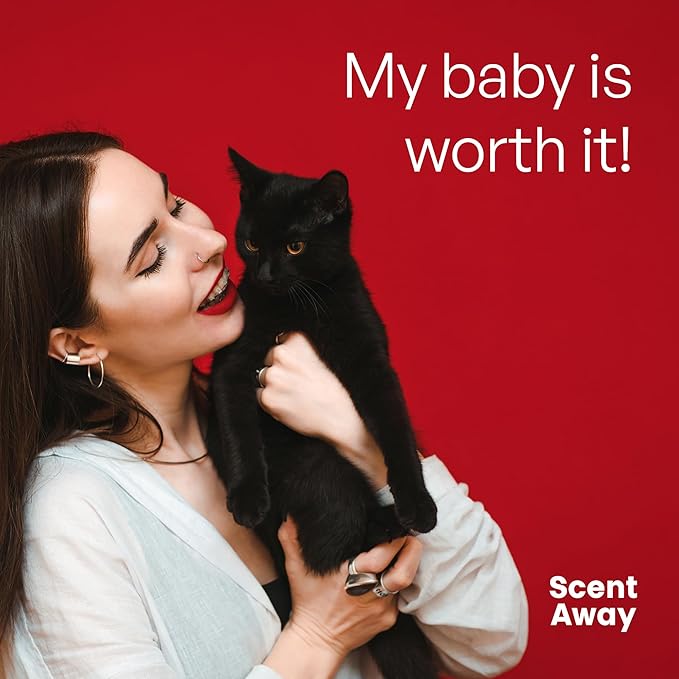 Cat Litter Deodorizer | Litter Box Odor Eliminator | Fragrance-Free with Active Carbon | Eliminates Cat Odors and Smells to Keep Your Home Fresh and Clean (Pack of 3)-Mewly Pet