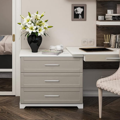 Ravinte 1 Pack Brushed Nickel Kitchen Cabinet Handles 8-4/5 Inch Cabinet Pulls Square Kitchen Hardware for Cabinet Drawer Pulls Drawer Handles Come with Screwdriver