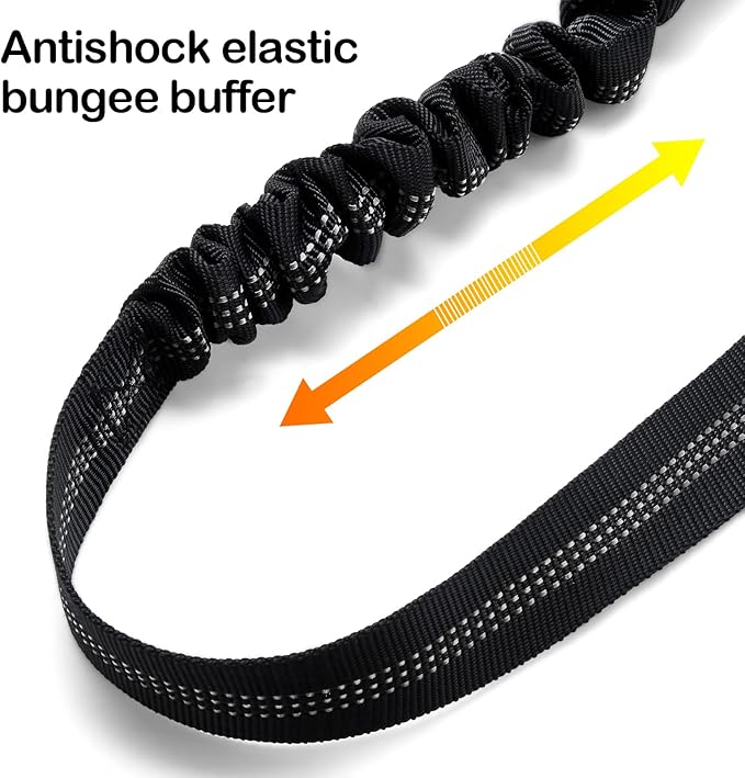 2 Piece Set Dog Seat Belt Retractable Dog Car Seatbelts Adjustable Pet Seat Belt for Vehicle Headrest Restraint Adjustable Heavy Duty & Elastic & Durable Car Harness for Dog-Mewly Pet