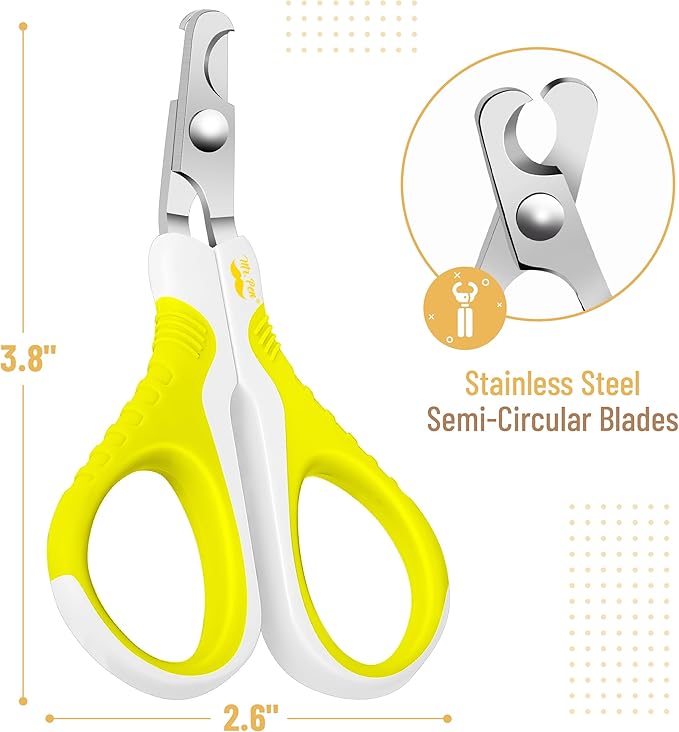 Mr. Pen- Cat Nail Clipper, Lime Green, Cat Nail Trimmer, Cat Nail Clippers, Cat Claw Clippers, Cat Clippers for Nails, Pet Nail Clippers, Kitten Nail Clipper, Small Dog Nail Clipper Cat Claw Trimmer-Mewly Pet