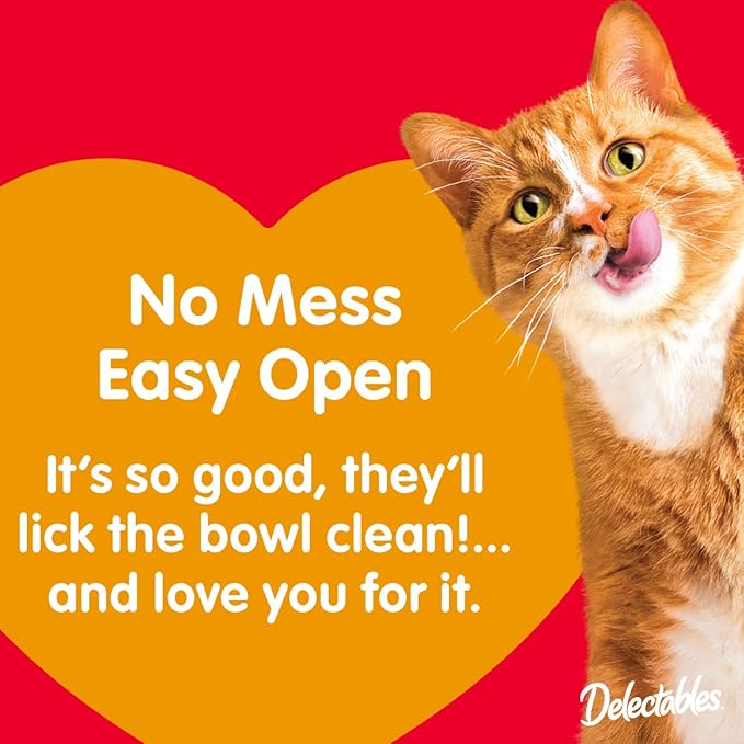 Hartz Delectables Savory Broths Chicken & Veggies Lickable Wet Cat Treats, 12 Count-Mewly Pet