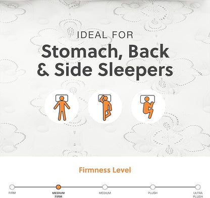 Ashley Chime California King Mattress Hybrid 12 Inch Firm Memory Foam for Pressure Relief, Mattress In a Box with Cooling Gel, Fiberglass Free