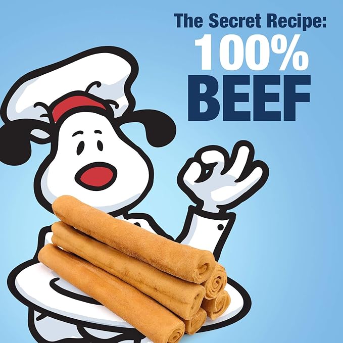 ValueBull USA - Rawhide Twists for Small Dogs, 5 Inch, Smoked, Varied Thicknesses, 200 Count Bulk Pack - Natural & Safe, USA Beef Hide, Long Lasting, Chemical Free, No Artificial Flavors-Mewly Pet