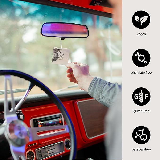 Fresh Squeezed Car Air Freshener - 4 Pack-Mewly Pet