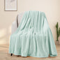 BEAUTEX Fleece Throw Blanket for Couch Sofa or Bed Throw Size, Soft Fuzzy Plush Blanket, Luxury Flannel Lap Blanket, Super Cozy and Comfy for All Seasons (50" x 60",Mint)