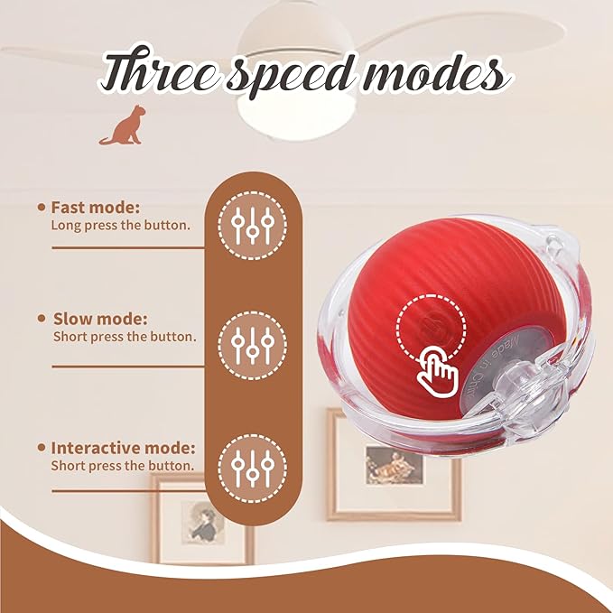 28-Inch Automatic Cat Toys Cat Play Mat with Motion-Activated Rolling Ball–Interactive Hide-and-Seek Cat Toy for Indoor Cats’ Exercise-Mewly Pet