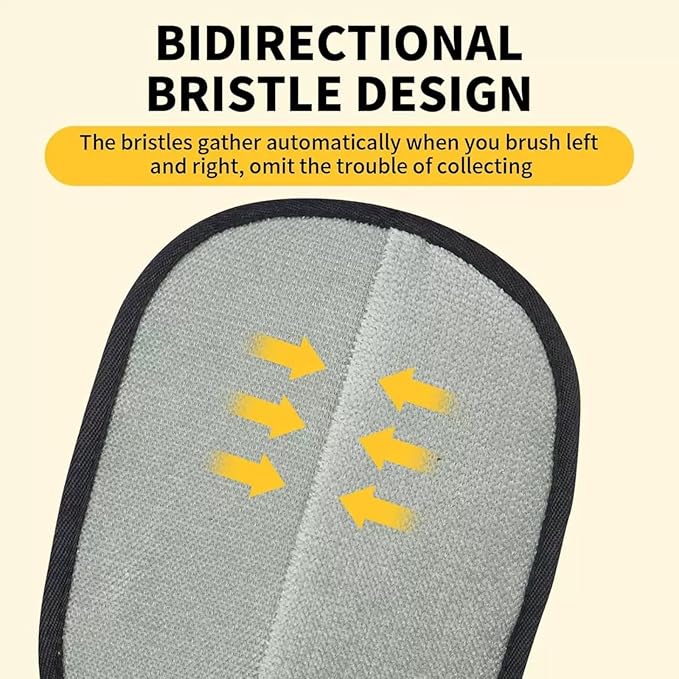 2Pcs Pet Hair Removal Gloves，Efficient Pet Grooming Gloves,Reusable Pet Hair Glove，Reusable Double Sided for Couch, Furniture,Carpet-Mewly Pet