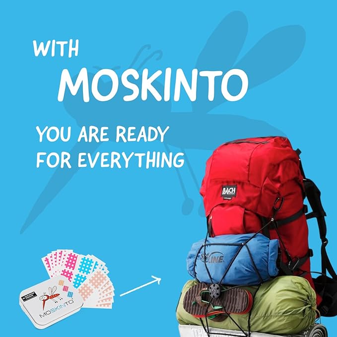 Moskinto The Original Mosquito Itch Relief Patches for Kids & Adults, Bug Bite Patches Soothe Swelling & Itching, Anti Itch Bug Bite Relief, Suction Tool Alternative, Family Pack, 42 Count, Pack of 2-Mewly Pet