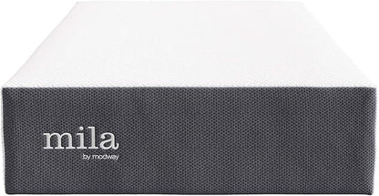 Modway MOD-7102-WHI Mila 12" Twin Mattress, White