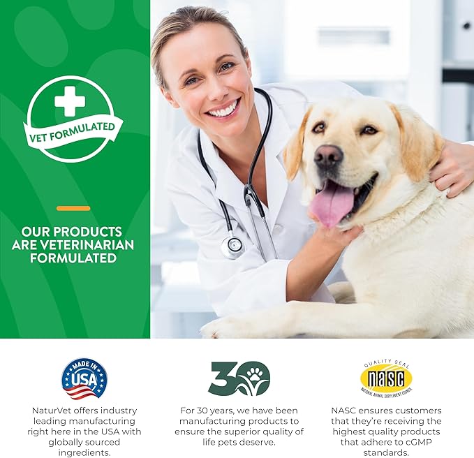 NaturVet Scoopables Advanced Probiotics for Dogs - Chewable Dog Probiotics & Digestive Enzymes - Support a Healthy Gut for Your Pet - Hickory Smoked Bacon Flavor | 11oz Bag-Mewly Pet