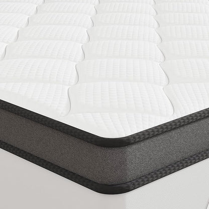 ELEMUSE 3 Inch King Size Memory Foam Mattress Topper, High Density Gel Foam Bed Toppers with Cooling Pillowtop for Back Pain Relief, Medium Firm Mattress Pad for Comfort Body Support
