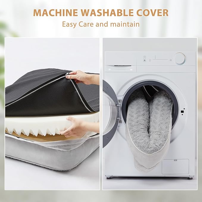 BFPETHOME Orthopedic Dog Beds for Large Dogs-Waterproof Sofa Dog Bed with Removable Washable Cover, Big Pet Bed with Waterproof Lining and Nonskid Bottom,Pet Bed for Large Dogs-Mewly Pet