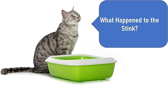 Cat Litter Deodorizer – 2.2 Lb Activated Charcoal Carbon – Odor Eliminator for Litter Box, Chicken Coop, Small Animal Enclosures – Extends Litter Life – Natural Pet Odor Control Granules-Mewly Pet