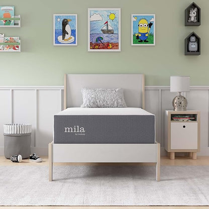 Modway MOD-7102-WHI Mila 12" Twin Mattress, White