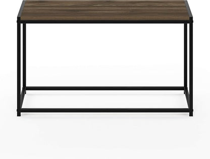 FURINNO Camnus Modern Living Coffee Table, Columbia Walnut