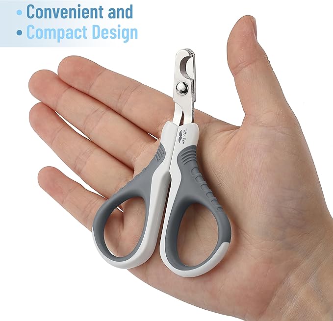 Mr. Pen Cat Nail Trimmer - White & Gray, Cat & Dog Nail Clipper, Kitten & Small Dog Claw Trimmer-Mewly Pet