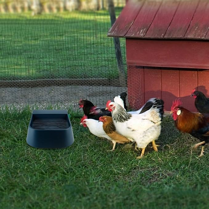 NAMSAN Automatic Dog Water Dispenser with Float Valve, 3/4'' Adapter, Outdoor Automatic Water Dispenser for Cats Chicken Animals, Goat Waterer, Livestock Water Trough-Mewly Pet