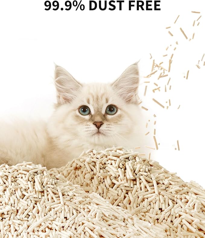 PETKIT New Occult Blood Monitoring Cat Litter, Ultra Absorbent Clumping Mixed Tofu Bentonite Litter, Odor Control and Dust Free-Mewly Pet