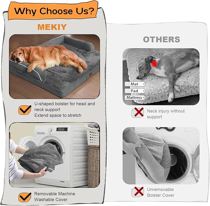Small Dog Bed and Cat Sofa Waterproof Orthopedic Dog Beds for Small Dogs Cat Bed Comfy Pet Couch Sofa Beds with Washable Removable Cover & Non-Slip Bottom-Mewly Pet