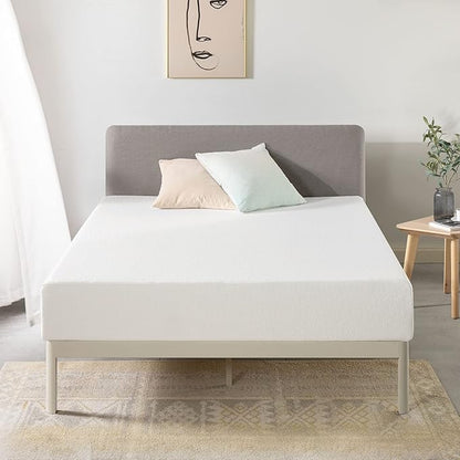 Best Price Mattress 10 Inch Full Mattress Bed-In-A-Box, Green Tea Memory Foam, White