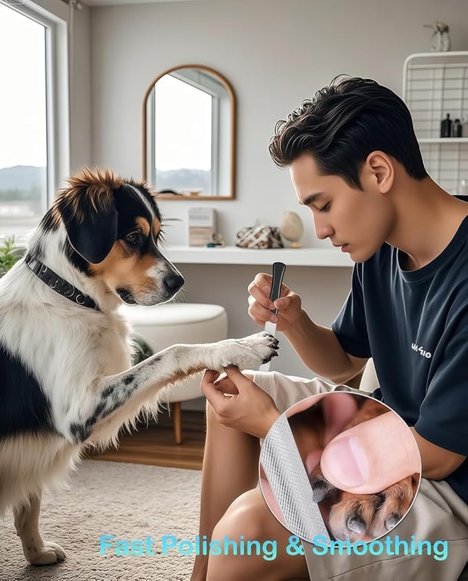 Large Dog Nail Clippers Wide Jaw Opening Heavy Duty Dog Nail Trimmer Cat Claw Clippers(Black)-Mewly Pet