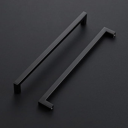 Ravinte 20 Pack 11-5/16 Inch Square Cabinet Handles Matte Black Pulls Drawer Hardware Kitchen Handles
