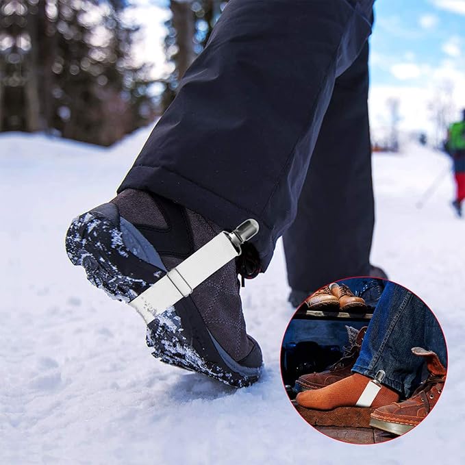 Adjustable Boot Straps Pant Stirrups Clips Boot Clips-Mewly Pet