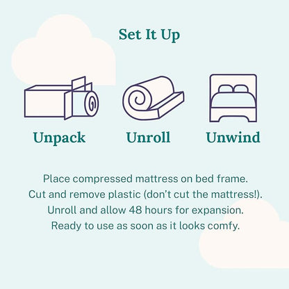 Sleep Innovations Marley Hybrid 10 Inch Cooling Gel Memory Foam and Innerspring Coil Mattress, Full Size, Bed in a Box, Medium Firm Advanced Support