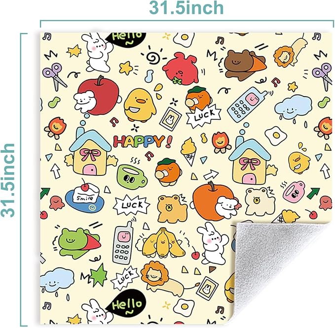 Cat Grooming Wrap for Cutting Nails with Cat Nail Clipper, Self-Adherent Wrap for Ear Cleaning, Anti-Runaway/Scratch, Cat Swaddle Wrap for Calming, Yellow-Mewly Pet