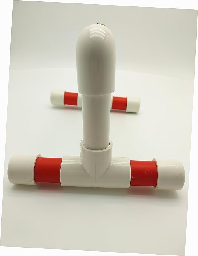 Hypeety Small Bird Parrot Stand Perch Table Top Stand Playground Grind Perch Swing Training Playstand Exercise Chew Toys for Budgies Parakeet Cockatiel Conure Finch (Perch, M)-Mewly Pet