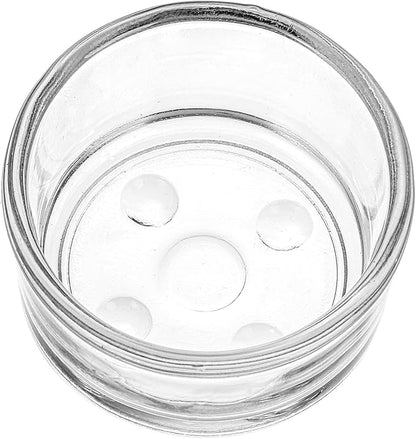ZEAYEA Set of 36 Glass Tealight Candle Holder, Small Clear Votive Candle Holders for Weddings, Parties, Table Centerpieces, Dinner, Home Decoration, Candle Mould