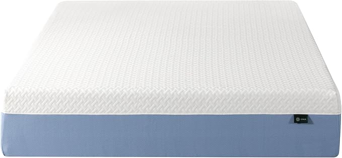 ZINUS 12 Inch Queen Cooling Essential Memory Foam Mattress [NewVersion], Fiberglass Free, Medium Feel, Breathable Cooling Layers, Certified Safe Materials