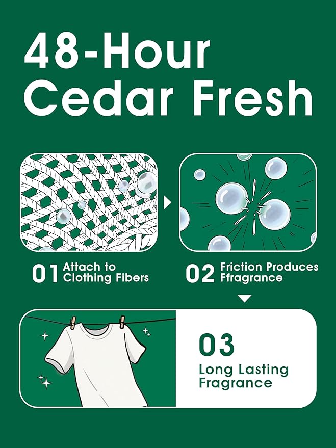 Pet Hair Remover for Laundry, 90% Fur Removal, Fabric Softener Liquid(Non-Dissolving) + Stain Remover, Removes Residue & Odors, Cedar Scent – 27 fl oz, 32 Loads-Mewly Pet