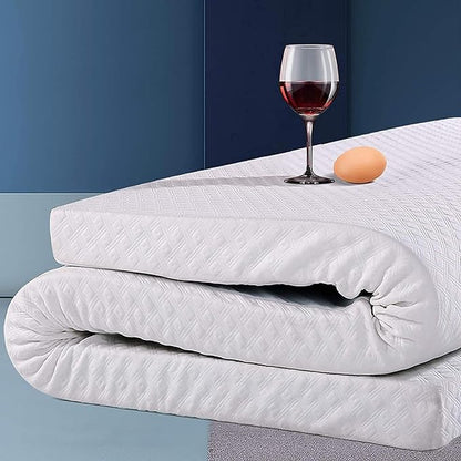 EDILLY 3 Inch Cooling Gel Memory Foam Mattress Topper Full Size,with Removable & Washable Bamboo Cover,Soft Breathable Mattress Pad,Bed Topper for Back Pain Relief (54x75)