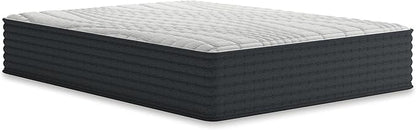 Signature Design by Ashley Hybrid 1300 13 Inch Plush Gel Memory Foam Mattress with Edge Support for Pressure Relief, King, Fiberglass Free, Mattress in A Box