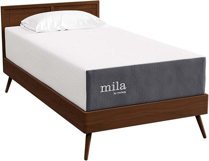 Modway MOD-7102-WHI Mila 12" Twin Mattress, White