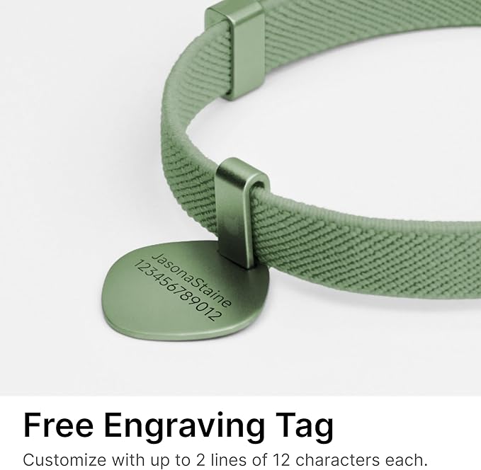 Safety Cat Collar and ID Tag Set - Elastic Quick Release, Non Breakaway Cat Collar Personalized Anodized Aluminum Pet Name Tag, Lightweight for Kitten and Small Large Cats-Mewly Pet