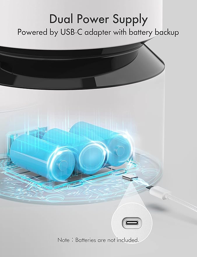 PETLIBRO Automatic Cat Food Dispenser for 2 Pets 5L Auto Dog Feeder Dry Food Dispenser with Splitter & 2 Stainless Bowls, 10s Meal Call and Timer Setting 50 Portions 6 Meals Per Day, Dual Tray Feeder-Mewly Pet