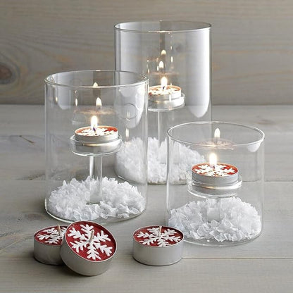 Glass Hurricane Candle Holder, 3pcs Clear Cylinder Candle Holders Bulk for Pillar Candles, Open Ended Glass Candle Pedestal for Wedding Centerpieces Tables, Party, Event(No.01)