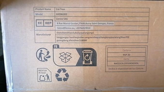 MUTICOR 66 Inches Multi-Level Large Cat Tree Tower for Indoor Big Feline/Cozy Plush Perches/Condo/Sisal Scratching Posts/Hammock and Baskets/Activity Center Play House/Wide Base/Grey-Mewly Pet