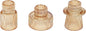 Vixdonos Taper Glass Candlestick Holders Tealight Candle Holders for Table Centerpieces, Wedding Decor and Dinner Party (3 Pcs, Gold)