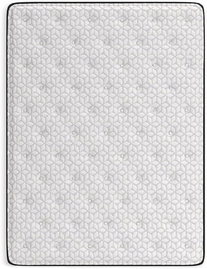Signature Design by Ashley Limited Edition Plush 12 Inch Hybrid Mattress with Gel Memory Foam and Edge Support for Cool Sleep and Pressure Relief, Twin XL, Fiberglass Free, Mattress In A Box