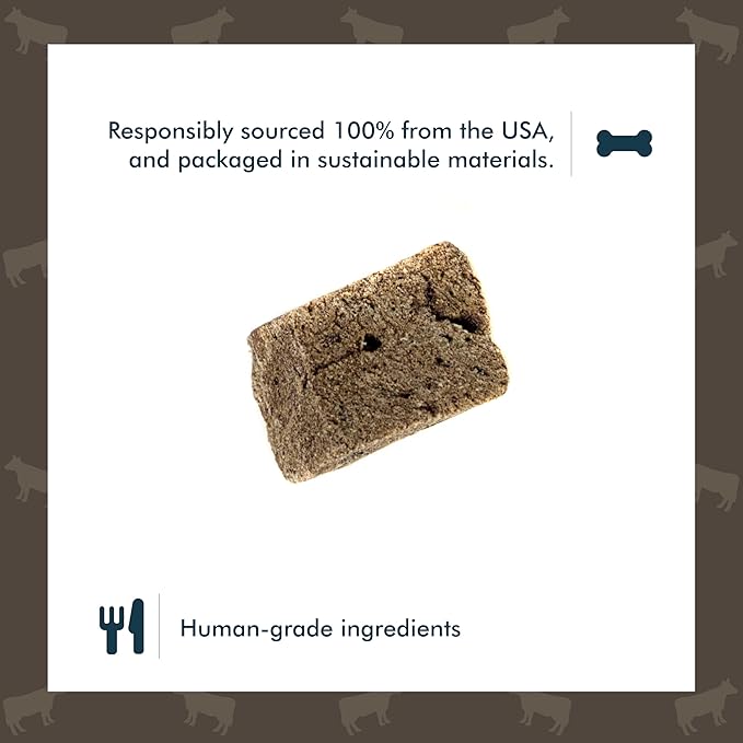 King Lou Pets - Beef Liver Dog Treats - Freeze Dried Liver Treats For Dogs and Cats - USA-Made Dog and Cat Treats - Rich in Iron, Vitamins and Nutrients For Immune Health - 1 lb Prior to Freeze-Drying-Mewly Pet