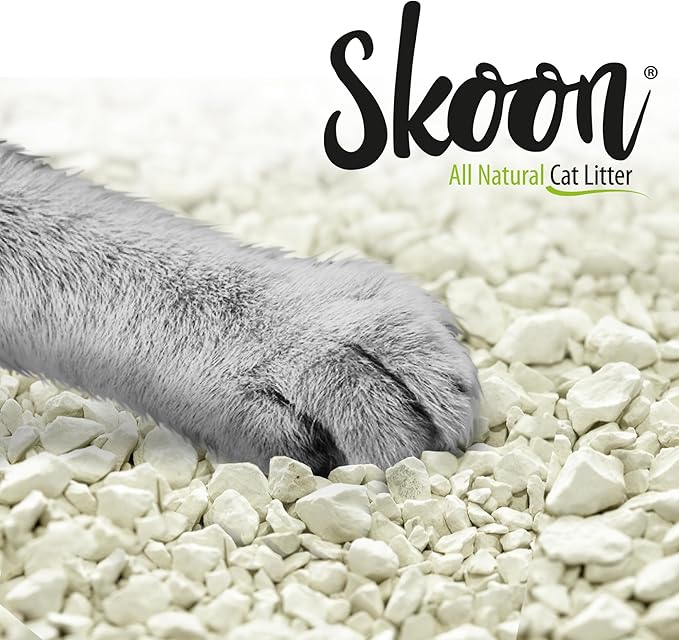 Skoon Cat Litter Pooper Skooper (2 Pack) - Wide Opening, Non-Clumping Litter Box Sifter Removes Solids Without Wasting Pebbles-Mewly Pet