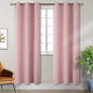 BGment Room Darkening Curtains 84 Inches Long - Grommet Thermal Insulated Drapes Window Treatment Curtains for Bedroom, 2 Panels, 38 x 84 Inch, Baby Pink